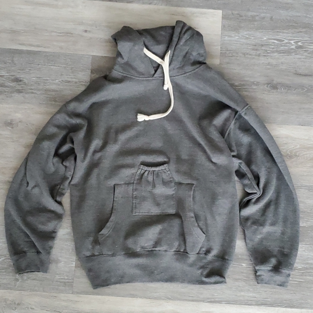 Hooded Sweatshirt with Beer Holder